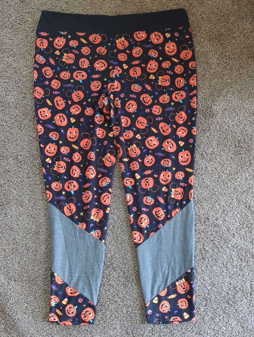 Disney Parks Halloween Pumpkin Leggings